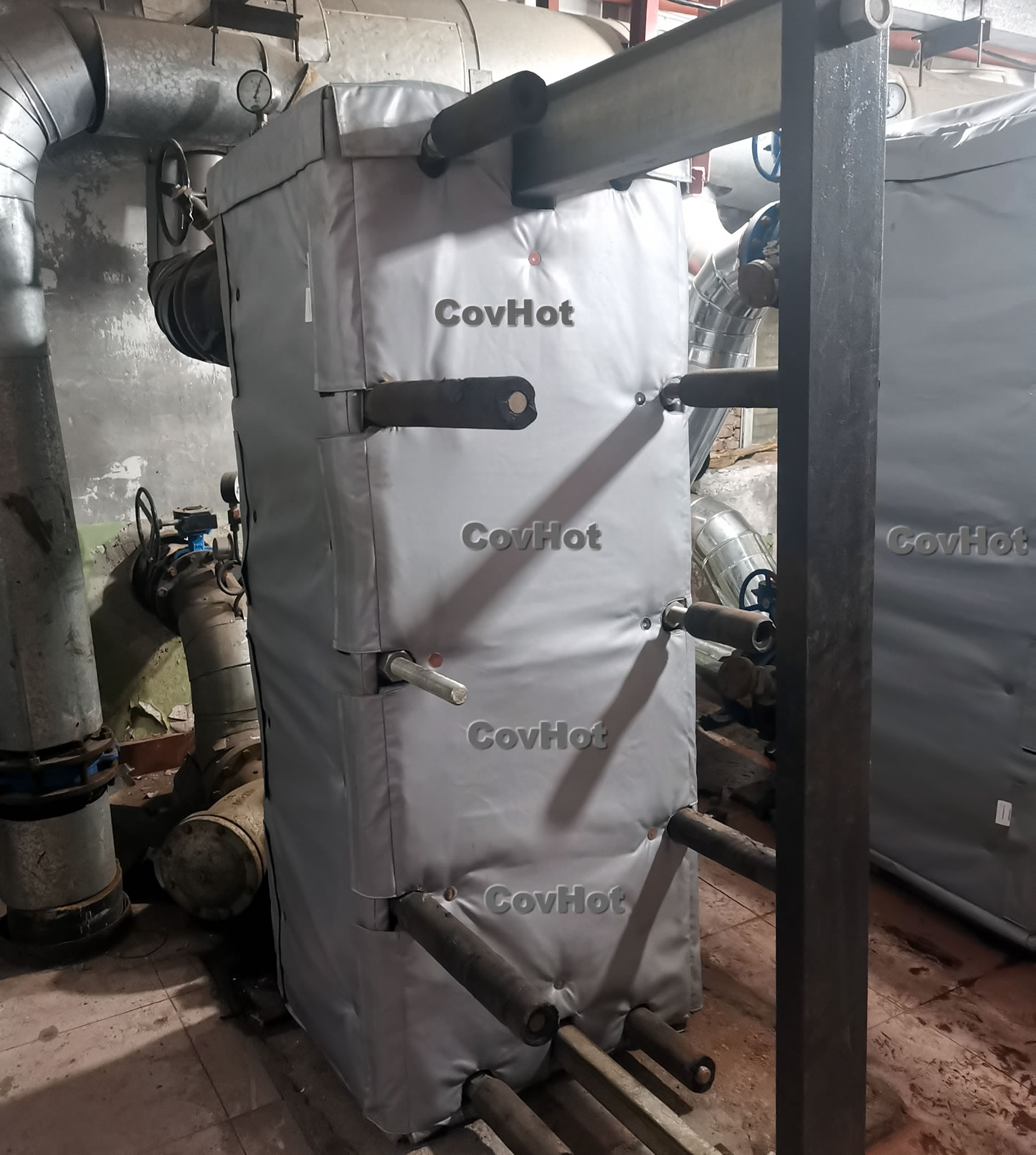 可拆卸板式<a href=http://www.f9177.cn/e/tags/?tagname=%E6%8D%A2%E7%83%AD%E5%99%A8%E4%BF%9D%E6%B8%A9 target=_blank class=infotextkey>換熱器保溫</a>套