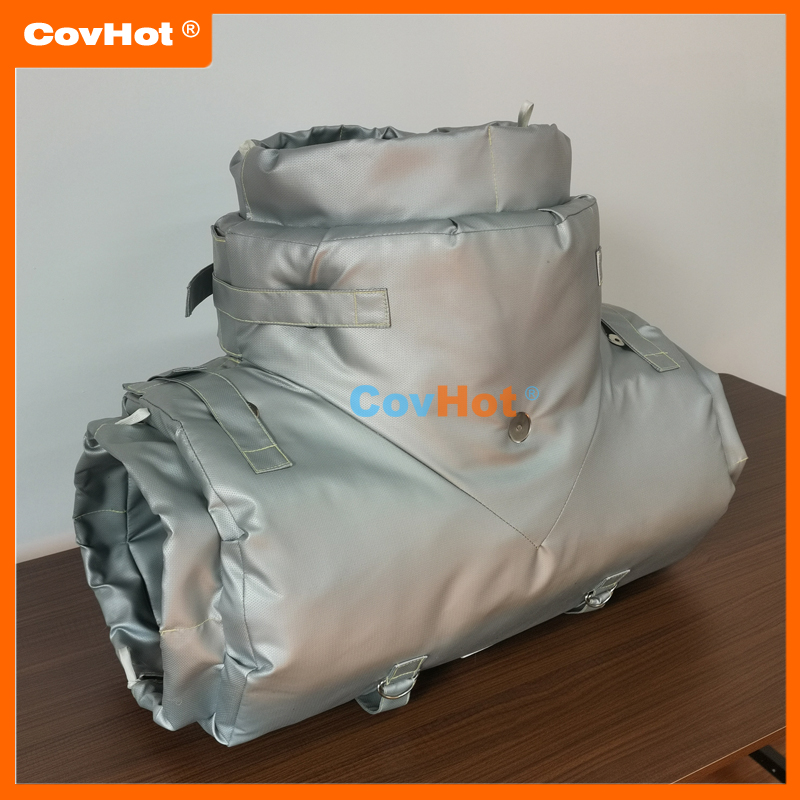 柔性可拆卸蒸汽截止閥門(mén)保溫套,科好特品牌,節(jié)能降耗