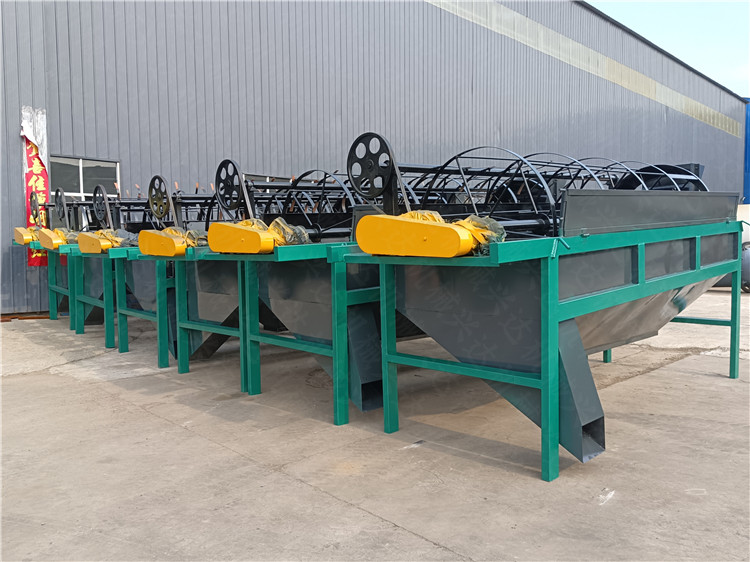 有機肥成品篩選設備,小型生產線配套滾筒篩分機,雞糞羊糞選料機
