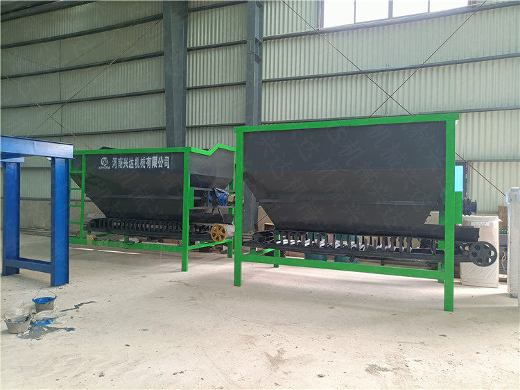 雞糞秸稈粉狀有機肥生產線設備現場